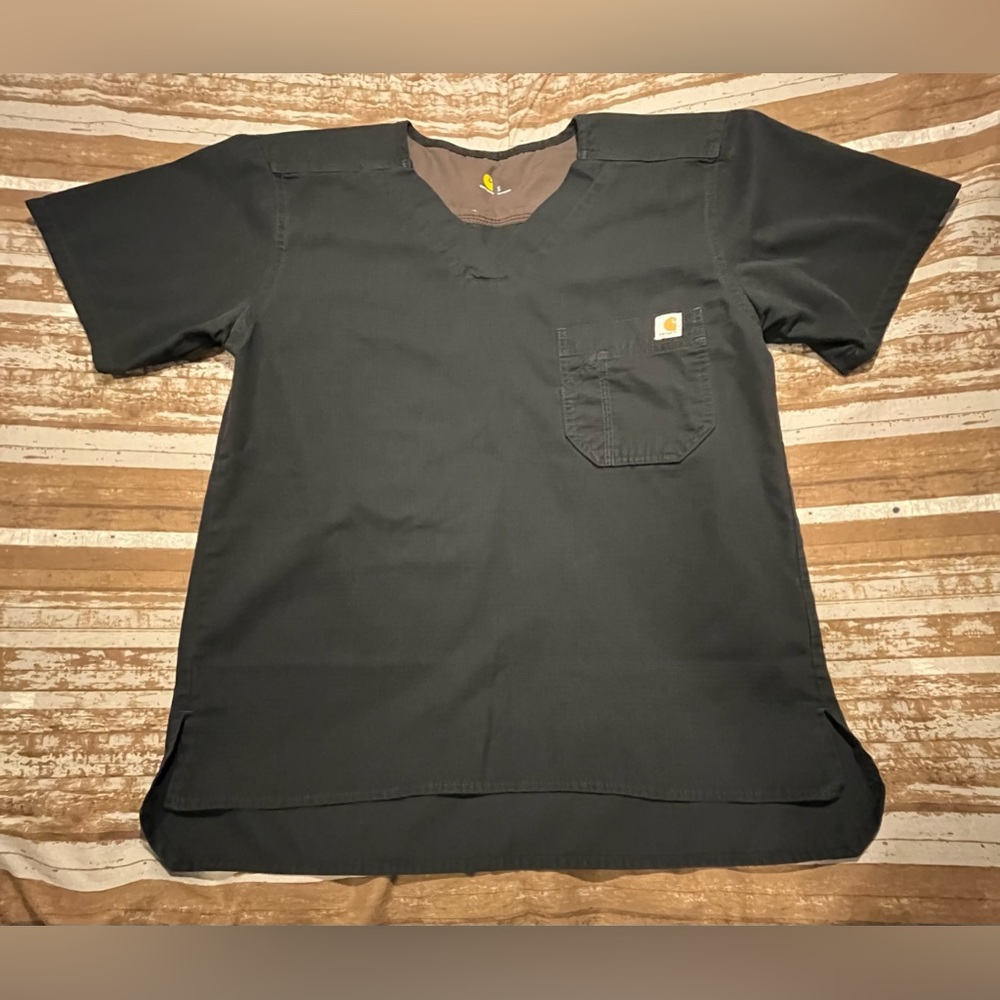 Men’s Carhartt Ripstop Utility V-Neck Scub Top